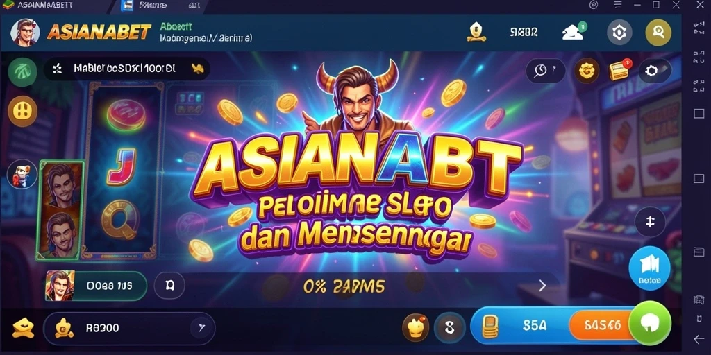 Screenshot utama ASIANABET menampilkan variasi permainan Slot yang menarik.